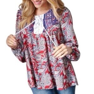 Sugarfox LS Printed Top